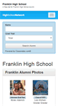 Mobile Screenshot of franklinhighschoolalumni.com